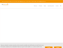 Tablet Screenshot of humeca.com