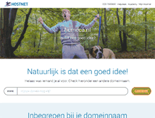Tablet Screenshot of humeca.nl